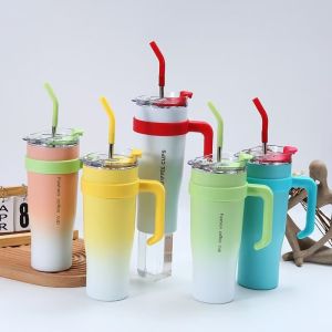 SHINPUR-Tumbler Coffee Cup Jumbo 40oz 1200ML Stainless Steel 304/Thermos Air Minum