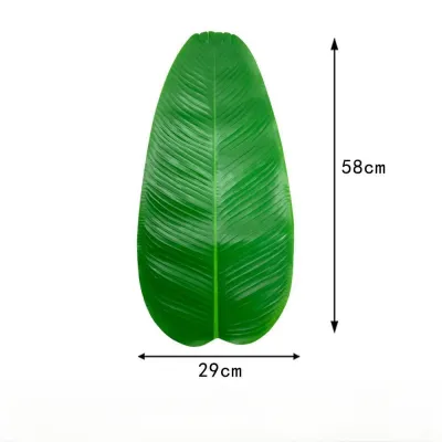 ใบบัวเทียม 38 ซม รองจาน ใส่อาหาร ใช้ในร้านอาหาร คาเฟ่ ตกแต่งมุมถ่ายรูป