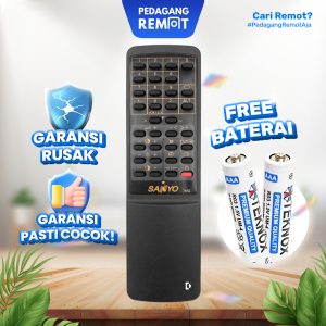 Remot Remote TV Sanyo Tabung tipe 7462