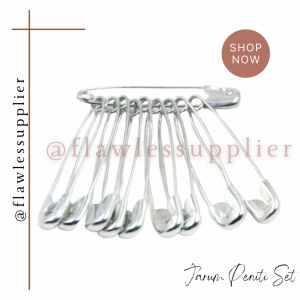 Jarum Peniti Set 12 Serbaguna Safety Pins Peniti Sun Per Renceng / Peniti Baju Pakaian Merk "SUN" Jumbo