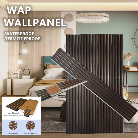 Supermax Modern Style Waterproof Board PVC Grille Wall Panel Modern 3D ...
