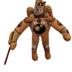 XUECHUANGYING Parody Skibidi Toilet Plush Toy Skibidi Toilet Drill Man Speakerman Stuffed Doll Funny Game Figure Clock Man Stuffed Toy Birthday Gift
