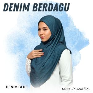 Sarung Denim Berdagu (Size L-3xl) Harga Murah