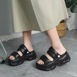 รองเท้าเสริม พื้นหนา ไม่ปวดส้นเท้า มีรัดส้น ใส่ได้สองแบบ แห้งเร็ว น้ำหนักเบา รองเท้าแชั่น SKU 849