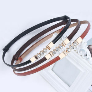 Gratis Semua -  Ikat Pinggang Fashion Style Untuk Wanita / Ikat Pinggang Gesper Kulit Kecil Casual Aksesoris Pakaian Wanita Fashion