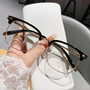Kacamata Anti Radiasi Bingkai Panjang Bisnis Pria Kacamata Komputer Wanita Yang Modis