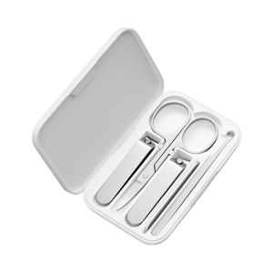 Xiaomi Mijia Nail Clipper Set 5PCS Stainless Steel Nail Cutter Clipper Set Scissor Earpick Nail Trimmer for Adult Kids 小米指甲刀套装