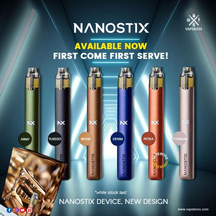 NEW NanoSTIX Neo V3 New 2023 Device Pod and Flavor Starter