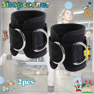 Ankle Strap Fitness Premium Ankle Support Adjustable Strap Kaki Gym Dengan 2 D-Ring