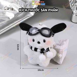 Móc Khóa Chó PullDog Nhồi Bông Ngộ Nghĩnh Và Đáng yêu Phụ Kiện Treo Balo Túi Xách- kinakid