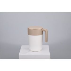 CAFEPRESS Instant Coffee Cup with Filter Net Portable Cup Hand-Punched French Double Layer Pressing Cup