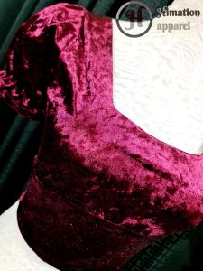 Square Neck Puffsleeves Velvet Blouse (ACTUAL PICTURE POSTED) AFFORDABLE CLOTHES PH