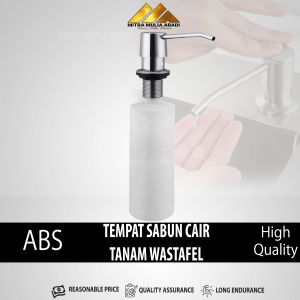 Botol Sabun Tanam / Tempat Sabun Keran Air Wastafel Soap Dispenser 220ml