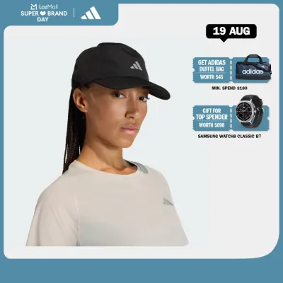Adidas Running RUNNING ESSENTIAL CLIMACOOL 6 PANEL BASEBALL CAP Unisex Black JZ0506