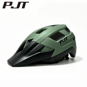 PJT MTB in-mold bicycle helmet for men and women size 53-58 cm. Mountain bike and road bike helmets off-road cycling helmets safety helmets.