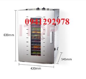máy sấy thực phẩm 16 khay septre
