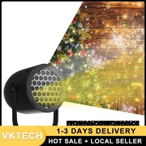 Christmas Projector Lights LED Snowfall Lights Christmas Snowflake Projection Lights for Xmas Holiday Party Decoration