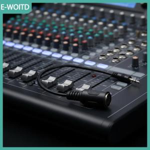 【E-WOITD】 Midi DIN 5 pin đến 3.5mm TRS Adapter ổn định truyền âm thanh tiếng ồn che chắn cho kết nối đàn piano kỹ thuật số