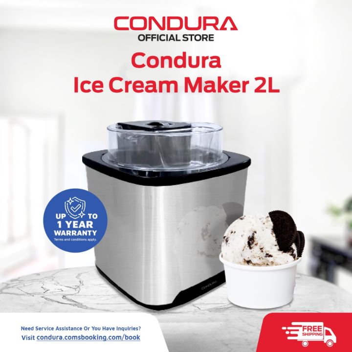 Condura 2L Ice Cream Maker Lazada PH