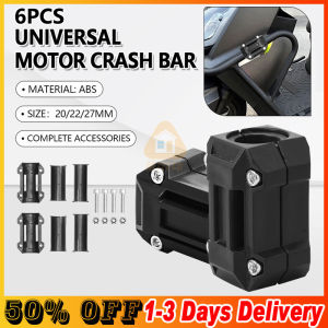 ✅Original fast delivery✅ 6pcs Motorcycle Bumper Guard Crash Guard Protective Slider 22/25/28mm Universal Bumper Guard Block