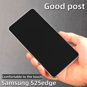 Brother Huang For Samsung S25edge / S25plus Tempered Glass Screen Protector 9H Anti-Glare Clear Outdoor Viewing shatter proof Easy Install