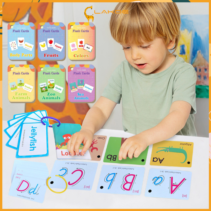 LAKOE การ์ดคำศัพท์ เพื่อการเรียนรู้ English Flash Card แฟลชการ์ด เสริม