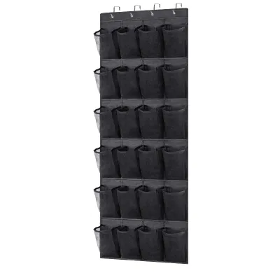 Rak Sepatu Gantung Dinding 12 Pasang Organizer Sepatu Gantung Shoes Rack Storage Organizer