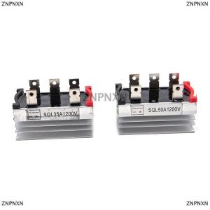 [COD] ZNPNXN เครื่องเรียงกระแสแบบสามเฟสโมดูลไดโอด50A 35A 10A 20A วงจรเรียงกระแสสูง SQL 1000V