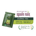 Dầu gội dược liệu Nguyên Xuân Dưỡng Tóc (Xanh) - Dành cho tóc hư tổn. 