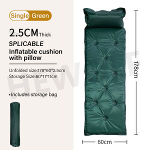 HEWOLF Self Inflating Sleeping Pad Lightweight Inflatable Camping Mattress Pad Sleeping Mat for Backpacking Tent Hammock