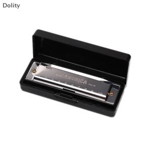 🎄【Special price】Dolity 10 Hole Harmonica Mouth Organ Puzzle Musical Instrument Beginner Teaching