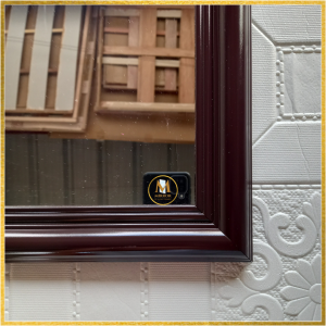 Rectangle Wall Mirror Wood Framed size 23 x 47 Inches.