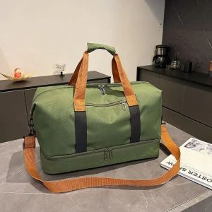 Travel Gym Bag Short-distance Luggage Portable Fitness Bags Shoulder Crossbody Bag Handbags With Shoe Compartment Duffle Gym Bag2026