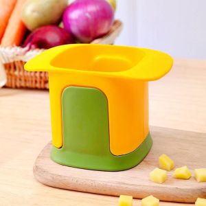 Multifunctional Manual Press Vegetable Chopper Potato Fruit Slicer Household Kitchen Cutter