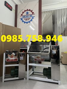 Máy trộn bột nằm ngang máy nhồi bột ngang 5-10Kg bột/mẻ động cơ 2.2KW - Bảo hành 12 tháng