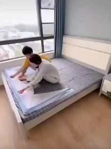 Foldable Mosquito Net Blue Color Adult Size Bedroom Dormitory Nursery Enclosed Sleeping Cover