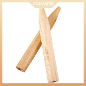 [CANAMEK] Badminton Racket Handlle Wood Grip Repair of Badminton Racket Advanced Poplar Badminton Handle Grips Good Tools G5 G6