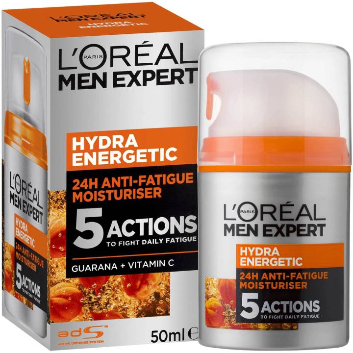 L'Oreal Men Expert Hydra Energetic Anti-Fatigue Moisturiser 50ml ...