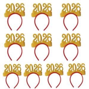 Crowns Glitter Hairband 2026 Headwear Christmas Party Photo Props Christmas Party Headwear Cosplay Accessories