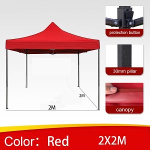 Tent HEAVY DUTY Tent 3x3M/2x2M Foldable Retractable Tent water proof coating Adjustable Height (COMPLETE SET)