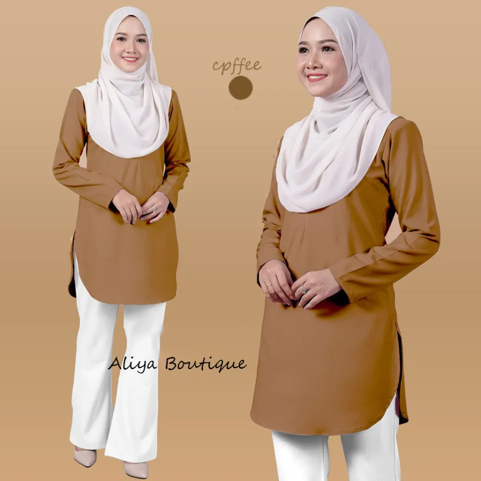 Blouse muslimah online best sale