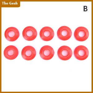 [The Gesh] 10pcs ซิลิโคนยางปะเก็นเครื่องซักผ้าด้านหลังสำหรับฝาสวิงด้านบนฝาขวดบ้าน