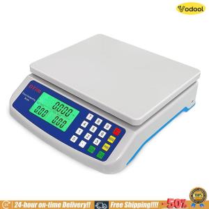 [VOS] 40kg/1g Large Digital Kitchen Scale Multi-Function Price Computing Scale with Tare Function Stainless Steel Counting Scale for Baking Cooking