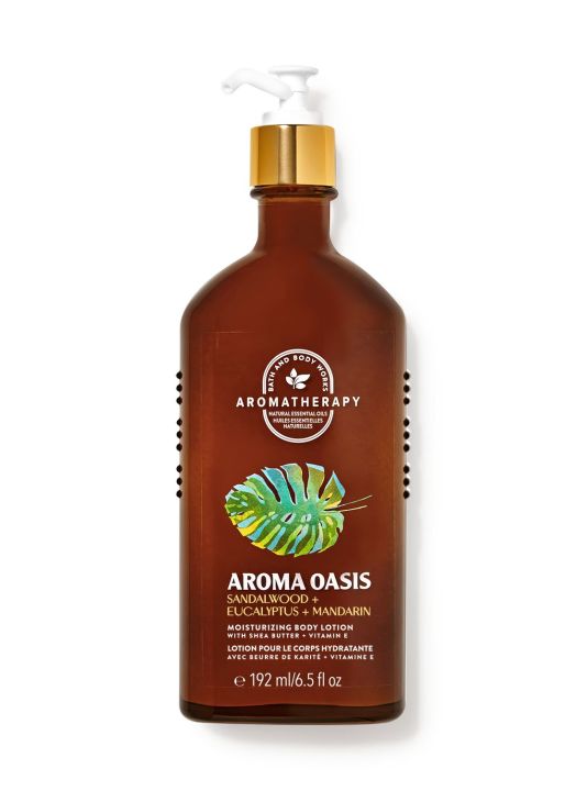 ORIGINAL Moisturizing Body Lotion aroma oasis sandalwood eucalyptus  mandarin Bath Body Works AROMATHERAPY Lazada PH