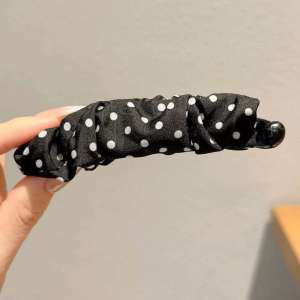 Korean Leopard Pattern Ponytail Banana Clip Leopard Print Banana Hairpin for Ponytails Vertical Hair Clip High-end Updo Hair Accessory