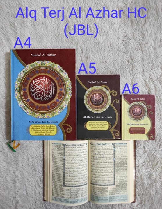 Alquran Al Azhar HC A4 A5 A6 QPP Terjemah Jabal - Mushaf Quran Al-Azhar ...