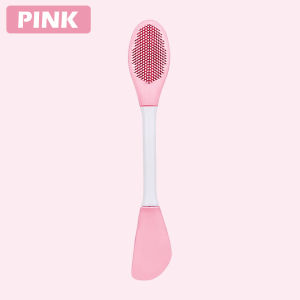 Facial Mask Brush for Face Double-Headed Silicone Mask Brush 3 In 1 Facial Skin Care Face Wash Brush Deep Cleaning Tool