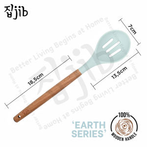 JIB Silicone Slotted Spoon / Silicon Utensile / Slotted Soup Spoon