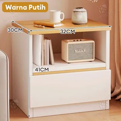 Meja Nakas Meja Sudut Minimalis Kamar Tidur Meja Samping Meja Laci Sudut Ruangan Minimalis