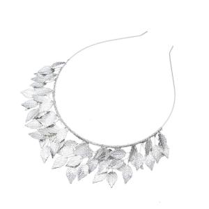 Đồ trang trí cô dâu lá xưa Headband ngọc trai headpiece cuộc thi tiaras phù dâu phụ kiện tóc phụ kiện tiệc hóa trang